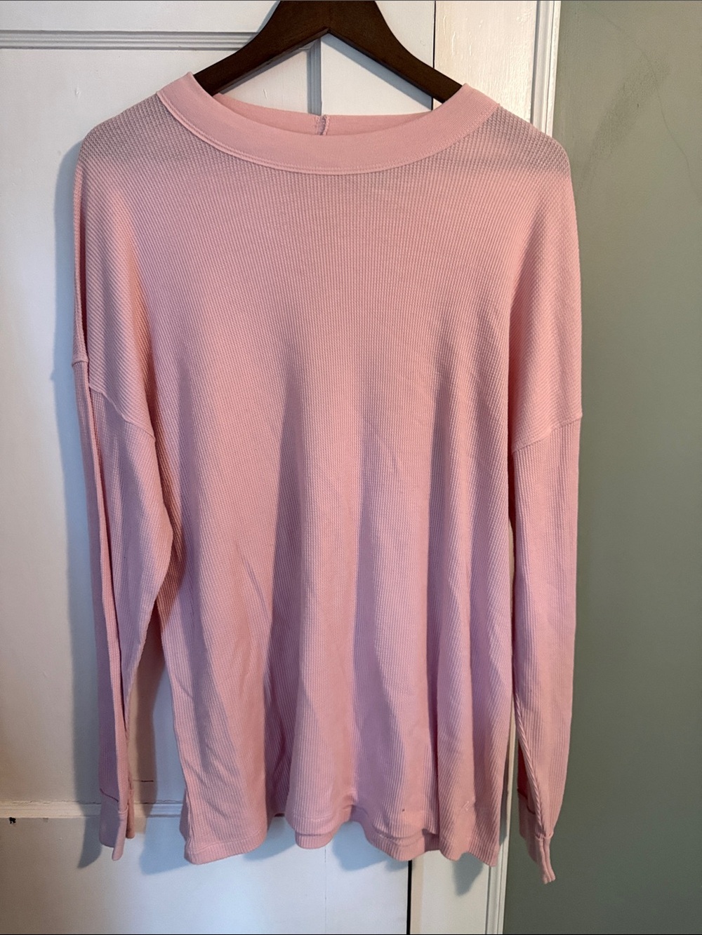PINK Victoria's Secret Long Sleeve Ribbed Top